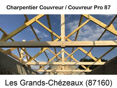Couvreur pro 87 sur Les Grands-Chézeaux-87160