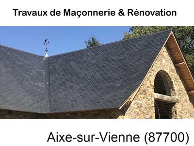 Maçonnerie en neuf sur Aixe-sur-Vienne-87700