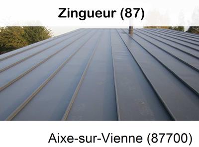 Bardage en zinc à Aixe-sur-Vienne-87700