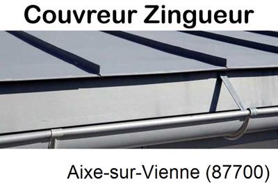 Toiture neuve en zinc Aixe-sur-Vienne-87700