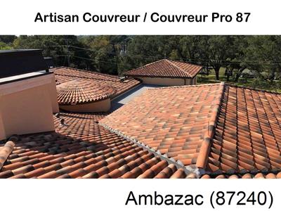 Votre couvreur dans le 87 pour la réparation de votre couverture à Ambazac-87240