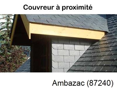 Artisan couvreur, toiture et charpente 87 Ambazac-87240