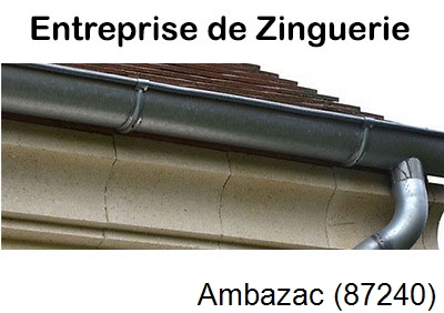 Artisan couvreur zingueur Ambazac-87240