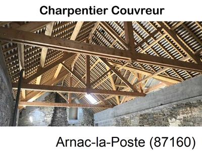 Charpente tradi 87 à Arnac-la-Poste-87160