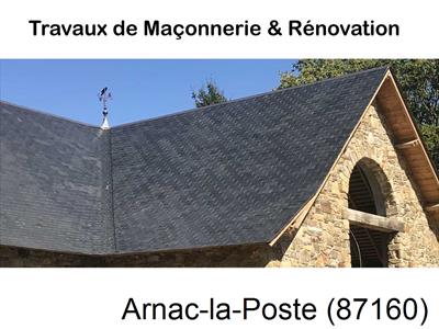 Maçonnerie en neuf sur Arnac-la-Poste-87160