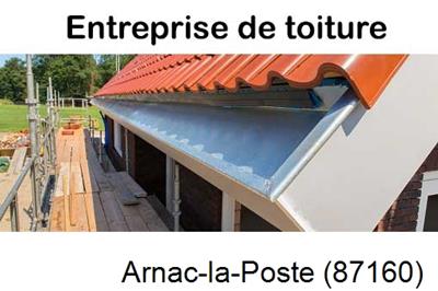 Artisan couvreur à Arnac-la-Poste-87160