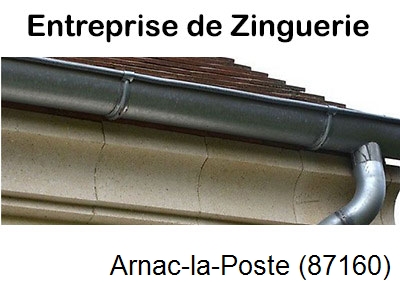 Artisan couvreur zingueur Arnac-la-Poste-87160