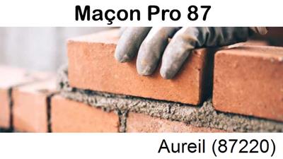 Rénovation maçonnerie à Aureil-87220