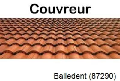 Toiture réparation à Balledent-87290