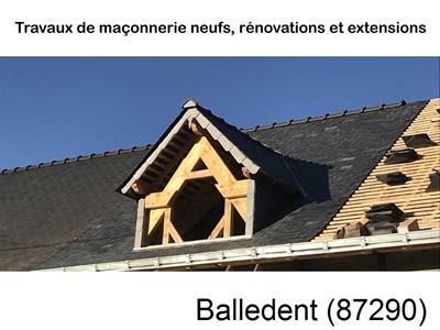 Maçon-couvreur 87 Balledent-87290