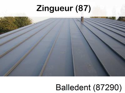 Votre zingueur en image à Balledent-87290