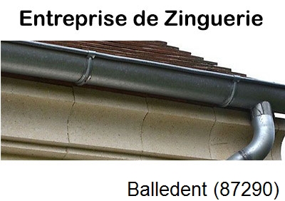 Artisan couvreur zingueur Balledent-87290