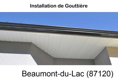 Poseur de gouttière à Beaumont-du-Lac-87120