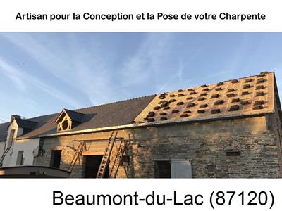 Rénovation charpente à Beaumont-du-Lac-87120