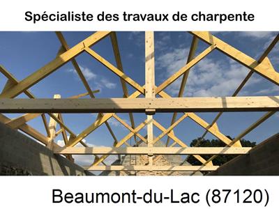 Charpente, couverture et zinguerie, entreprise batîment à Beaumont-du-Lac-87120