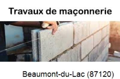 Votre maçon disponible à Beaumont-du-Lac-87120