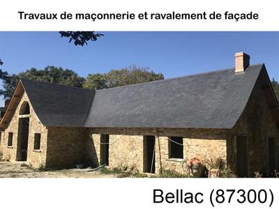 Maçon, maçonnerie à Bellac-87300