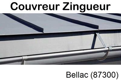 Photo toiture zinc Bellac-87300