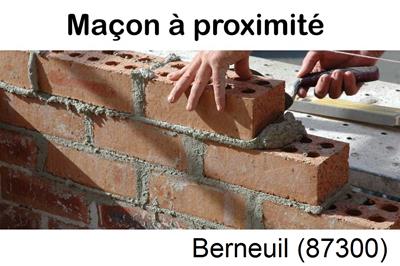 Entreprise de maçonnerie à Berneuil-87300