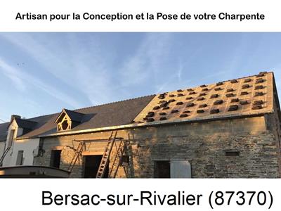 Rénovation charpente à Bersac-sur-Rivalier-87370