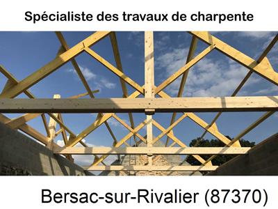 Charpente, couverture et zinguerie, entreprise batîment à Bersac-sur-Rivalier-87370