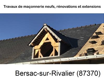 Votre maçon disponible à Bersac-sur-Rivalier-87370