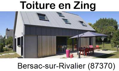 Couverture zing à Bersac-sur-Rivalier-87370