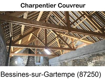 Charpente tradi 87 à Bessines-sur-Gartempe-87250