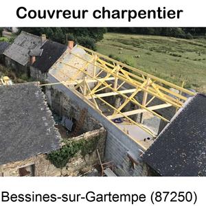 Votre artisan charpentier à Bessines-sur-Gartempe-87250