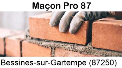 Rénovation maçonnerie à Bessines-sur-Gartempe-87250