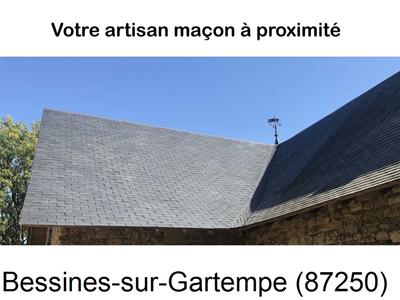 Maçon-couvreur 87 Bessines-sur-Gartempe-87250