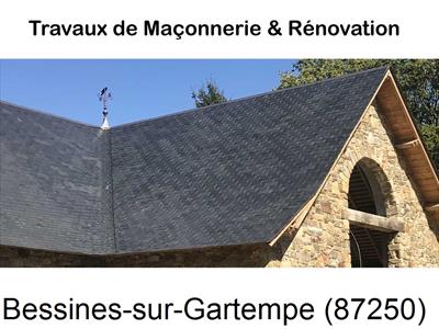 Maçonnerie en neuf sur Bessines-sur-Gartempe-87250