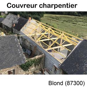 Votre artisan charpentier à Blond-87300