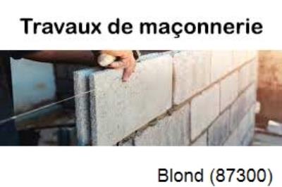 Maçon pro 87 sur Blond-87300