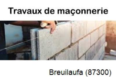 Votre maçon disponible à Breuilaufa-87300