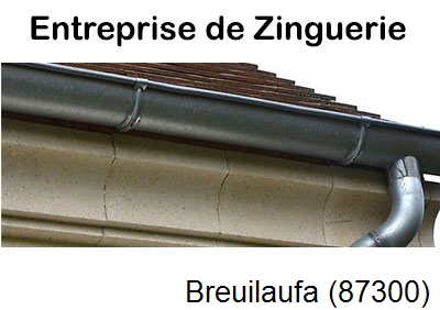 Artisan couvreur zingueur Breuilaufa-87300