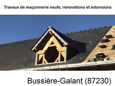 Maçonnerie en neuf à Bussière-Gala--8723