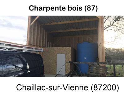 charpente traditionnelle à Chaillac-sur-Vienne-87200