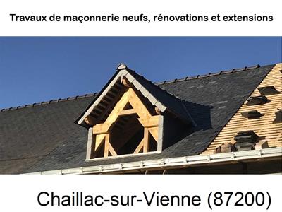 Maçonnerie en neuf à Chaillac-sur-Vienne-87200