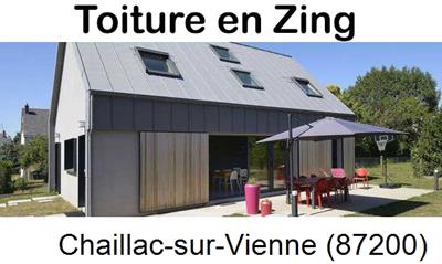 Couverture zing à Chaillac-sur-Vienne-87200