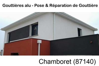 entreprise de gouttière à Chamboret (87140)