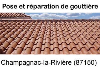 entreprise de gouttière à Champagnac-la-Rivière-87150