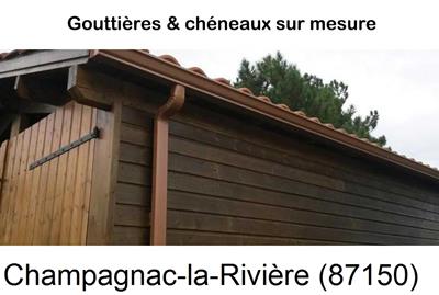 Artisan gouttière à Champagnac-la-Rivière-87150