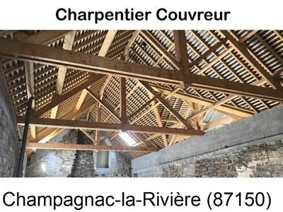 Votre charpentier, travaux de charpente Champagnac-la-Rivière-87150