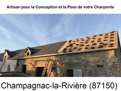 Rénovation charpente Champagnac-la-Rivière-87150