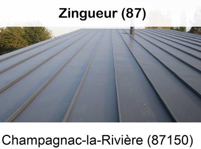 Votre zingueur en image à Champagnac-la-Rivière-87150