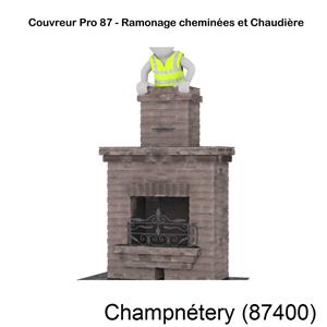 Couvreur ramoneur Champnétery-87400