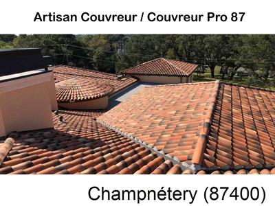 Votre couvreur dans le 87 pour la réparation de votre couverture à Champnétery-87400