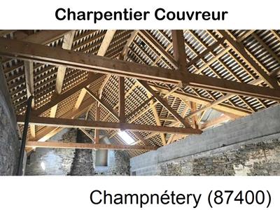 Votre charpentier, travaux de charpente Champnétery-87400