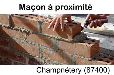 Entreprise de maçonnerie à Champnétery-87400